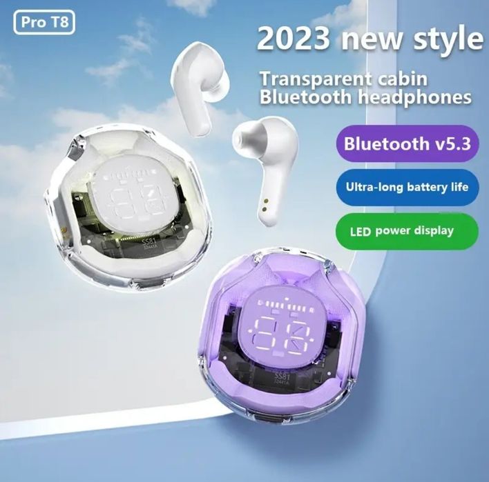 Беспроводная Bluetooth-гарнитура PRO T8