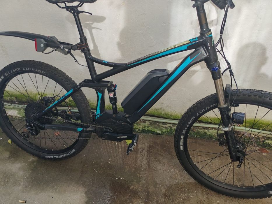 Bicicleta electrica full suspensi