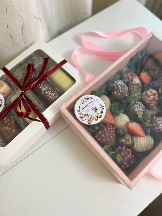 клубника в шоколаде