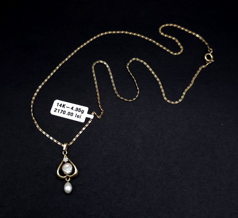 Bijuteria Royal lant din aur 14k 4.35 gr