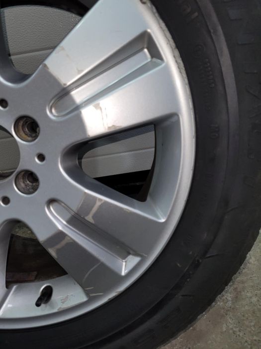 Jante 18  originale Mercedes cu anvelope Michelin