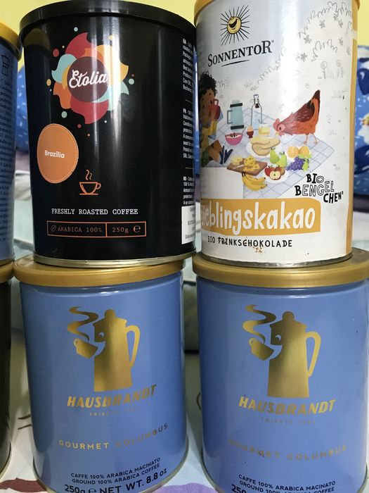 Cutii depozitare cafea