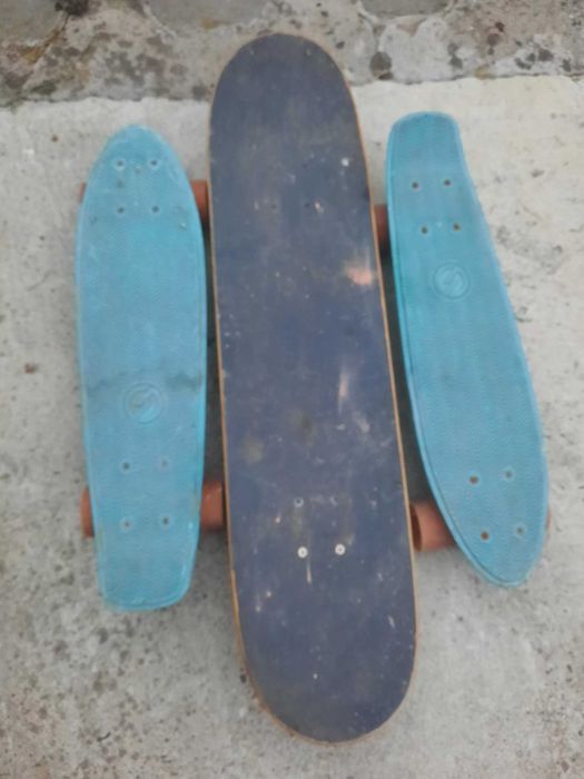 Skateboard Enuff + doua penny board-uri