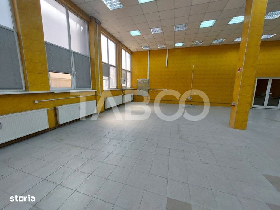 Spatiu comercial de inchiriat 850 mpu lift industrial Terezian Sibiu