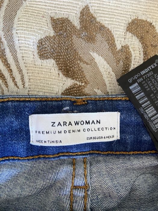 Джинсы Zara клеши