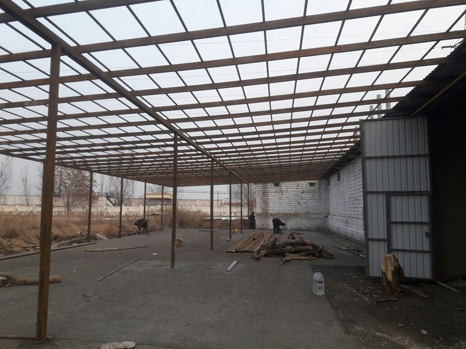Krisha naves garaj tom leksan va boshqa metal kantstruksia ishlarini q