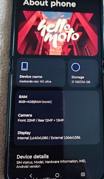 Продава Motorola RAZR 40 Ultra