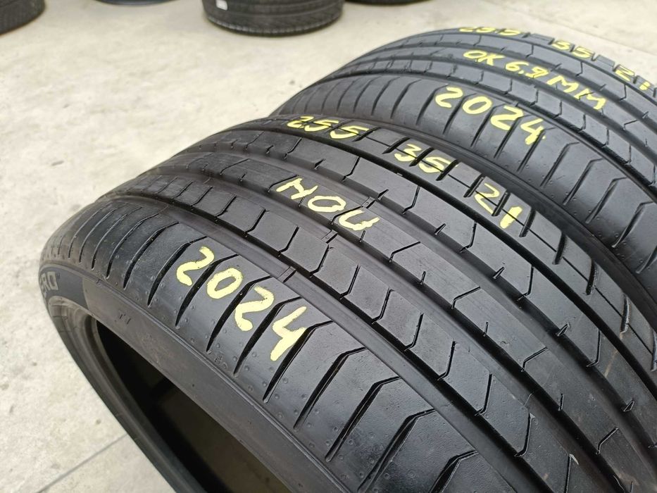 Doua anvelope de vara 255 35 21 pirelli p zero pz4 dot 2024