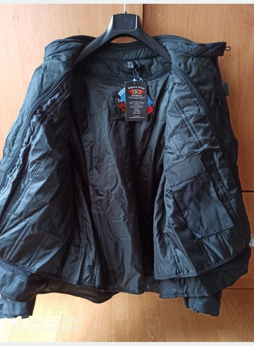 Geacă de turism pentru motociclete BGA Cruze WP, 2XL. (NOUĂ)