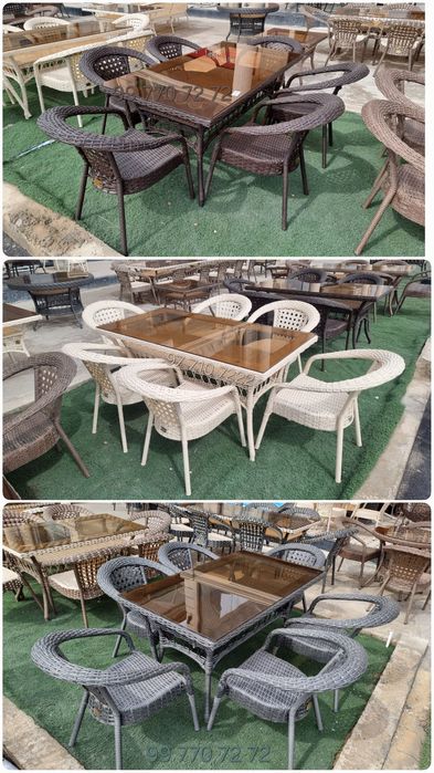 Dachniy Stol stullar yangi 1chi qol 5-yil Garantya