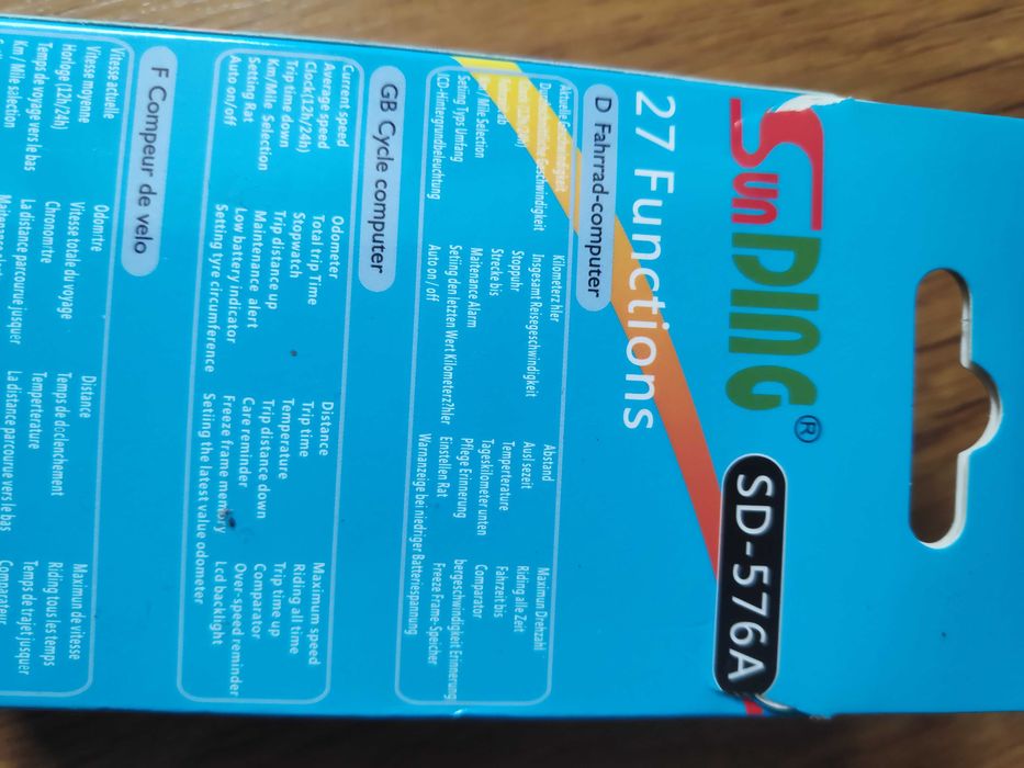 computer bicicleta cu fir cu 2 baterii cr2032 ciclocomputer