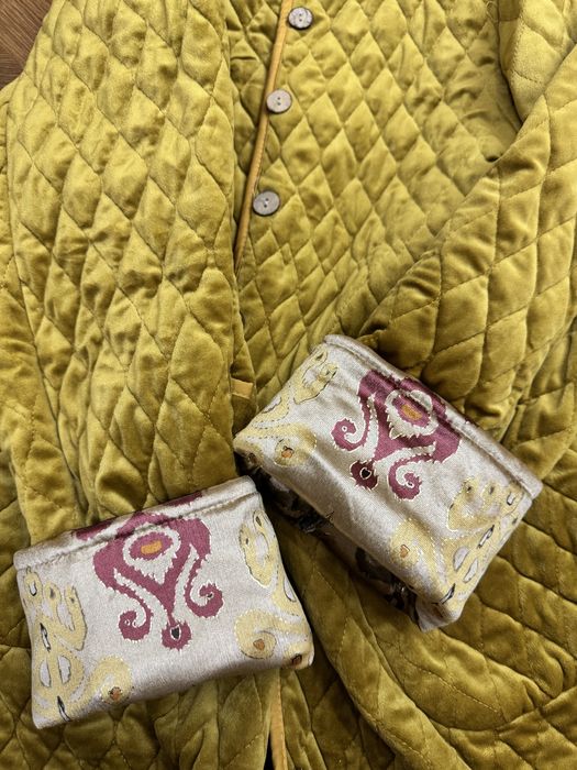 Шапан женский цвет горчица