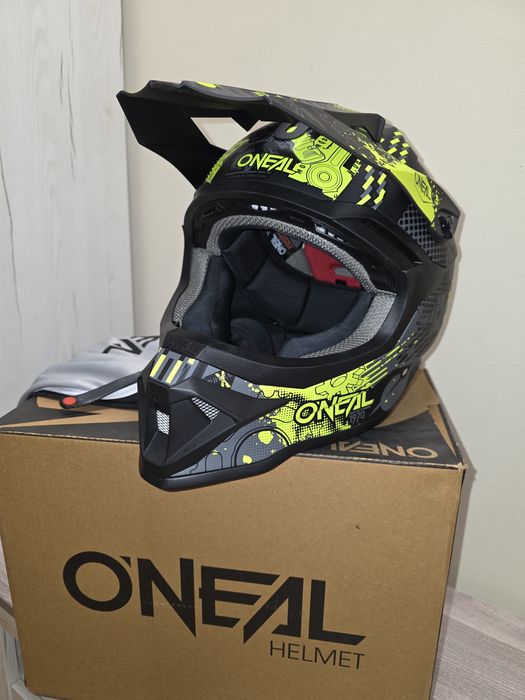 Каска O'NEAL 1SERIES HELMET VIBRANT Black/Neon Yellow