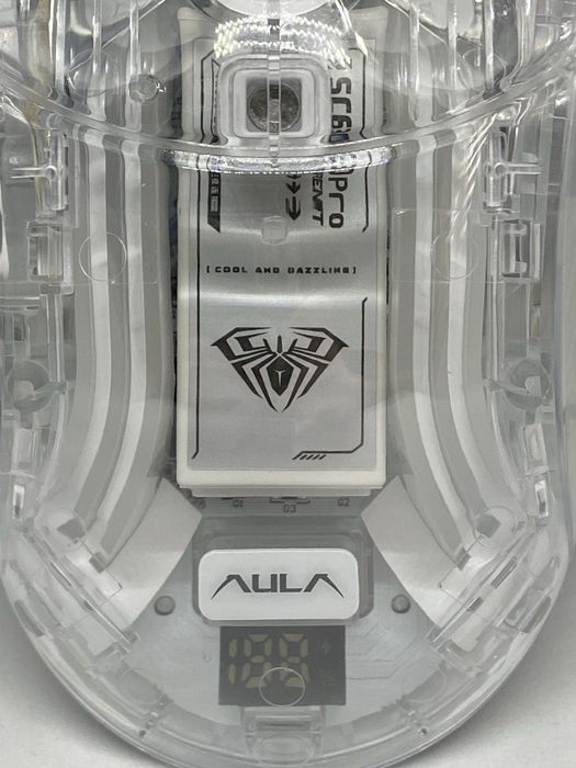 Mouse Gaming Wireless AULA SC630 Pro RGB cu stație de încărcare – Nou