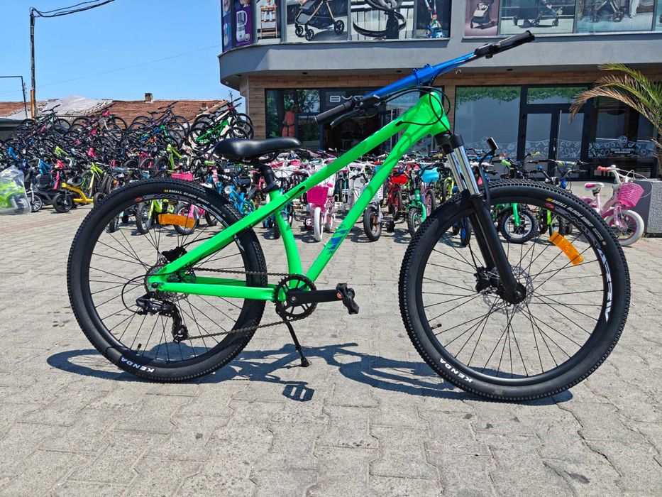 BG Алуминиев велосипед 26" JUMP hdb зелен