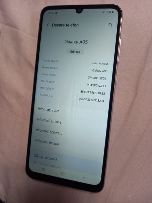 Samsung A05 impecabil