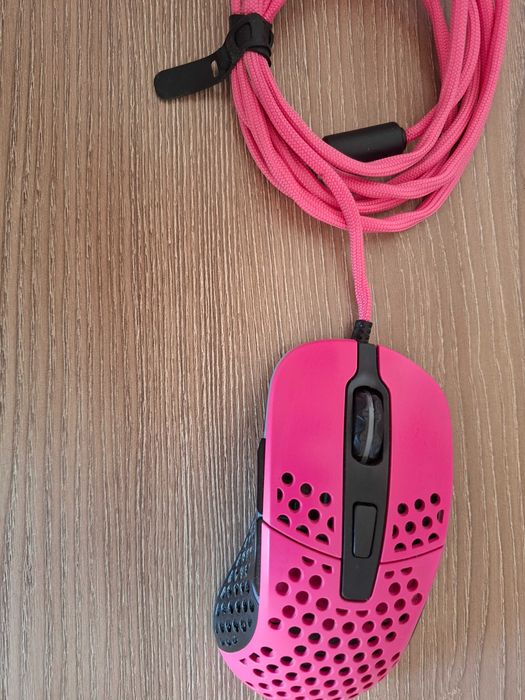 Геймърска мишка Xtrfy M4 Pink, RGB, Розов