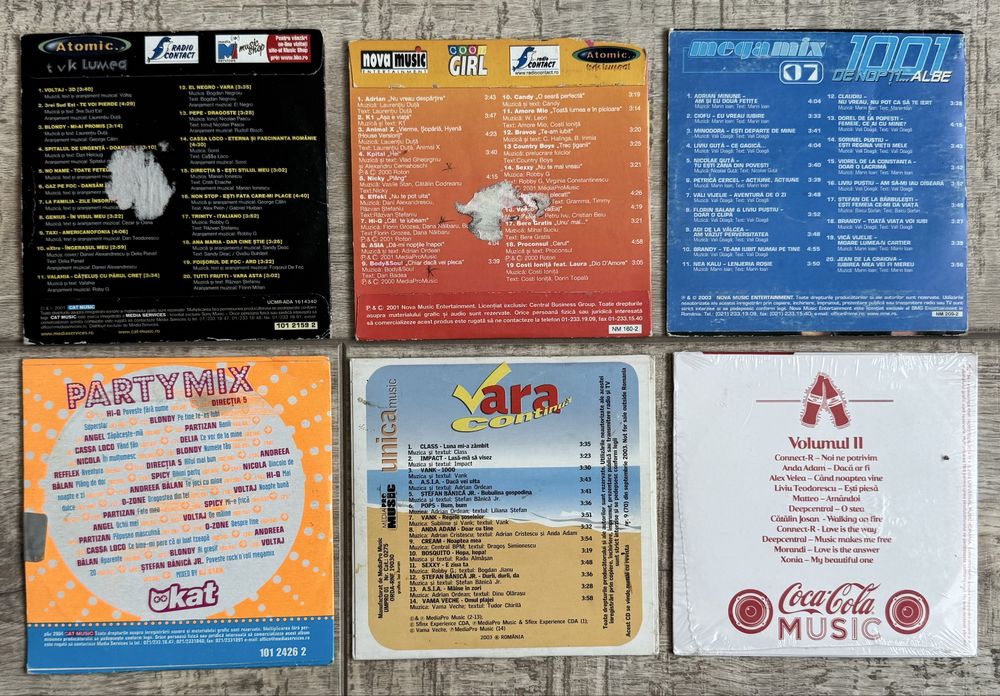 Pachet 4 - 20 cd-uri cu muzica romaneasca