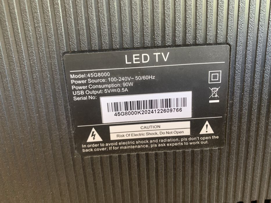 Телевизор на запчасти Samsung