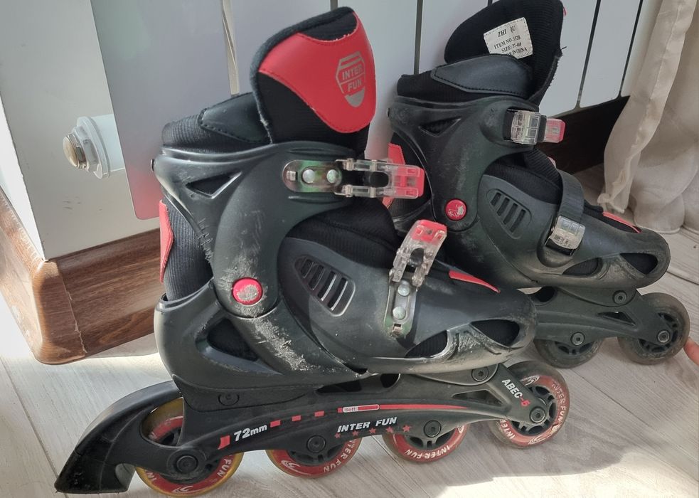 Роликовые коньки бу 37- 40