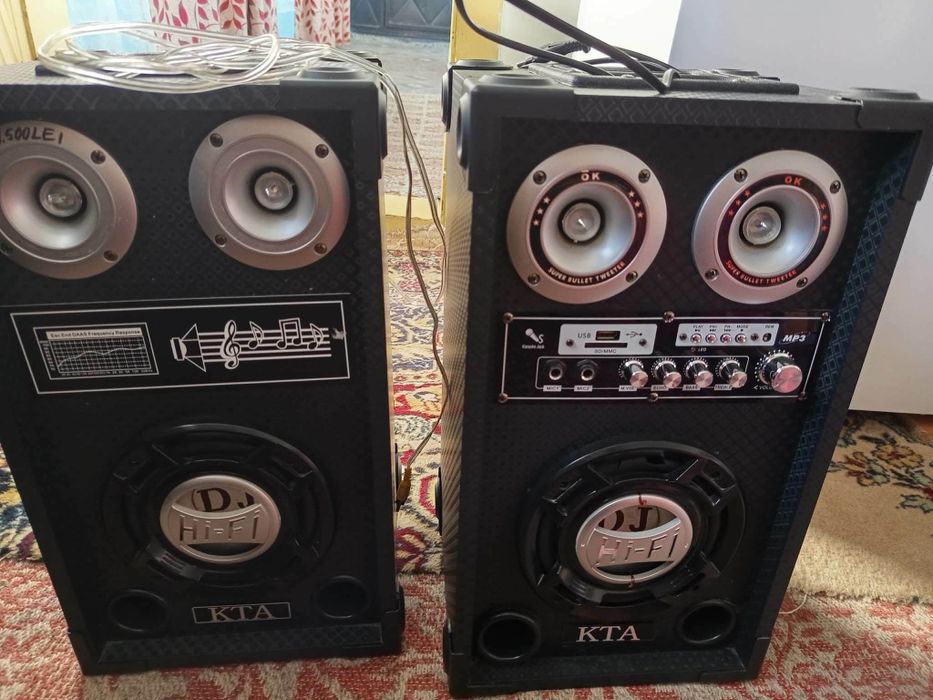 Vând set 2 boxe pasivă masivă