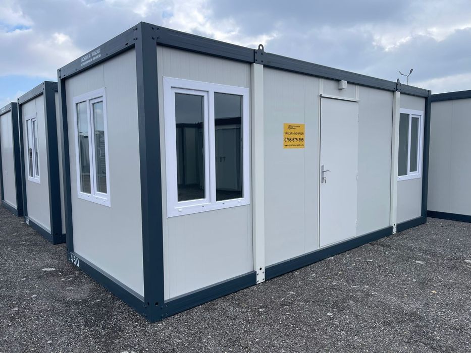 Container Birou/depozitare/locuit 2.4x 6 metri