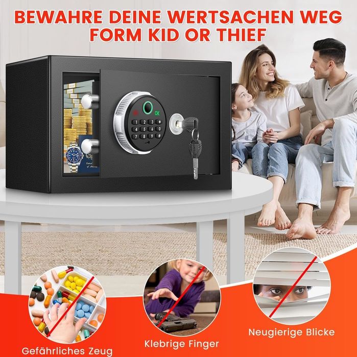 Seif Metalic cu Amprenta - import Germania - Nou !