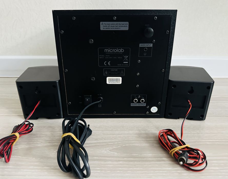microlab-M820 колонки и сабвуфер.