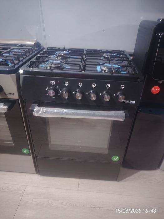 AIWA 60×60 sm gaz plitasi Optim va donaga mavjut