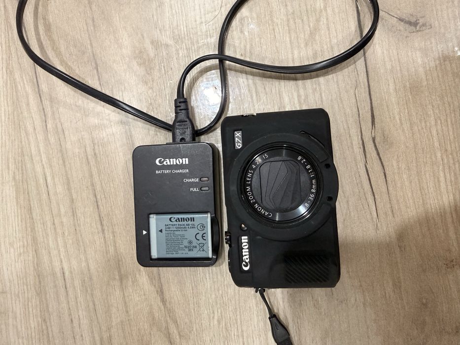 Canon Powershot g7x mark ii черный