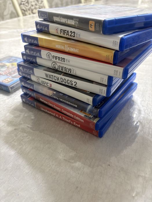Диски и игры для PS4