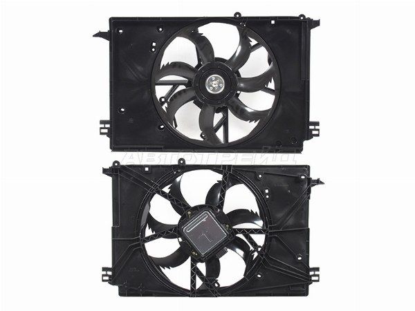 Диффузор радиатора  Toyota Rav 4