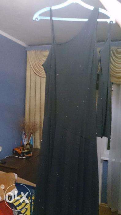 Платье черное ,вечернее. Размер 46-48
