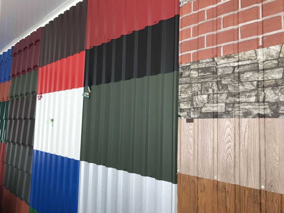 Профлист Профнастил Гибкая Кровля Металлочерепица Ондулин