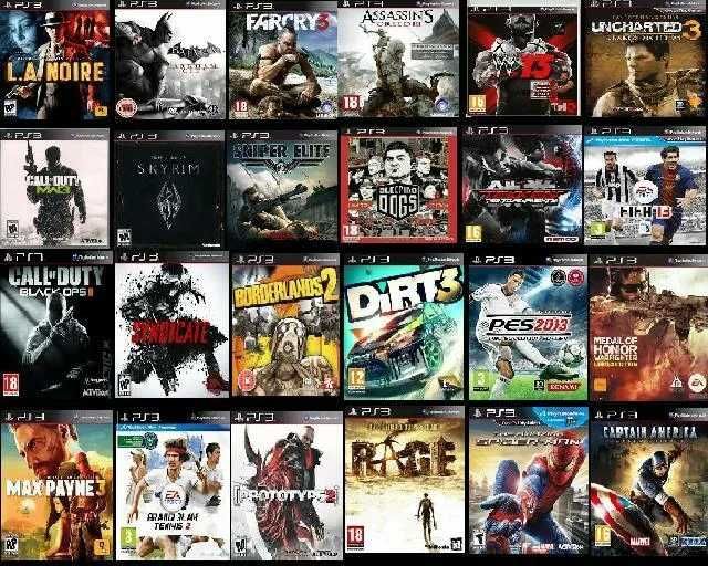 Загрузка игр на PS3. Прошивка PS3.