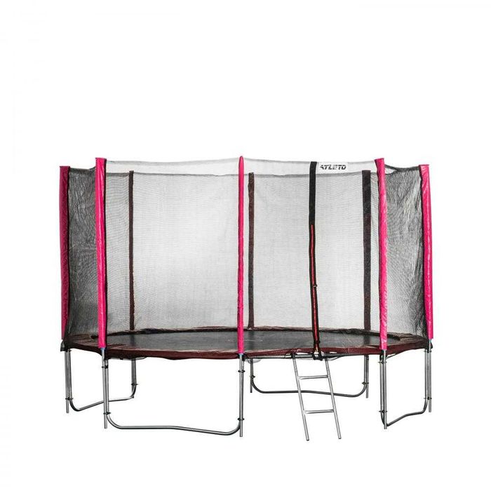 ПРОМОЦИЯ! Детски батут Atleto Ф366 см, зелен,син,червен 210 EUR