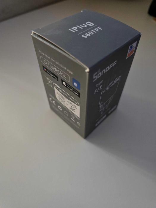 SONOFF iPlug S60 TPF – WiFi Смарт преходен контакт 16A/4000W