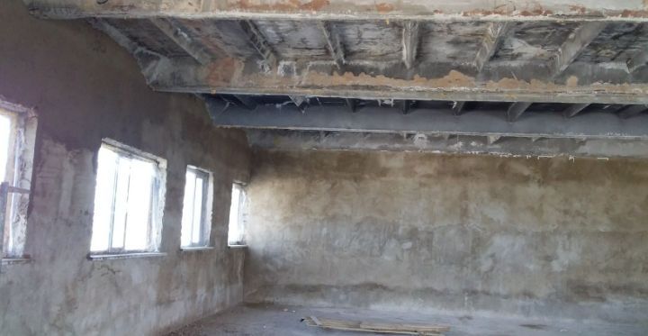 Левкас стен, штукатурка