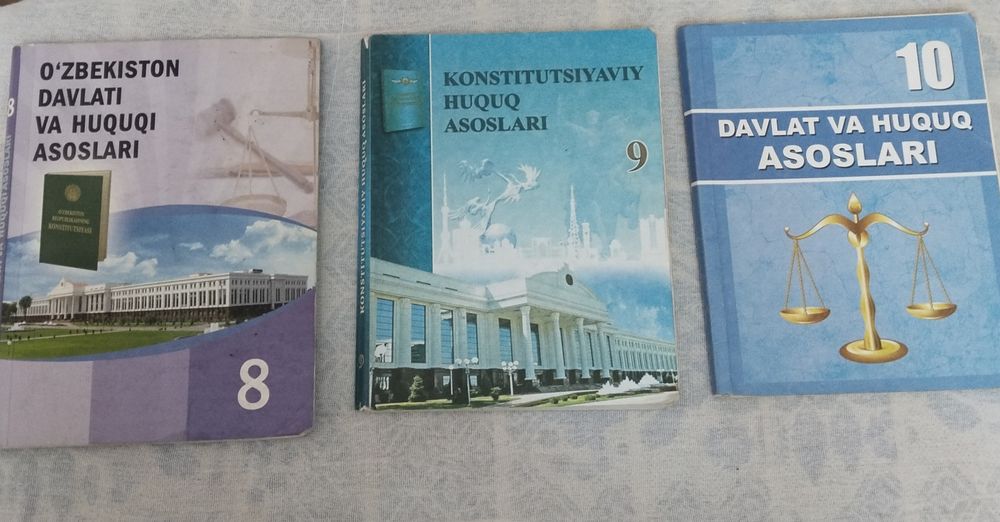 Huquq 8-9-10 sinf eski darslik
