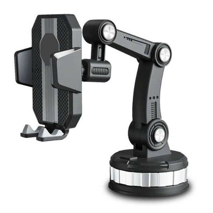 Стойка за телефон за кола, Поставка с вендуза, от 60 до 100мм