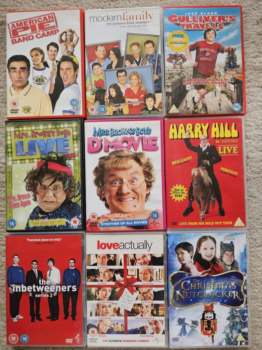 Оригинални DVD от лична колекция на Английски език