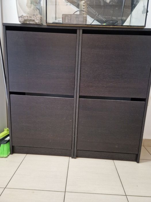 2 dulapuri pentru pantofi IKEA BISSA