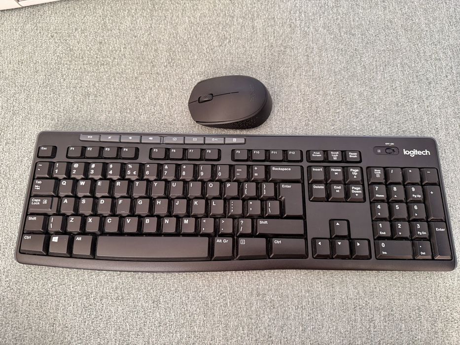 Комплект безжична клавиатура и мишка Logitech