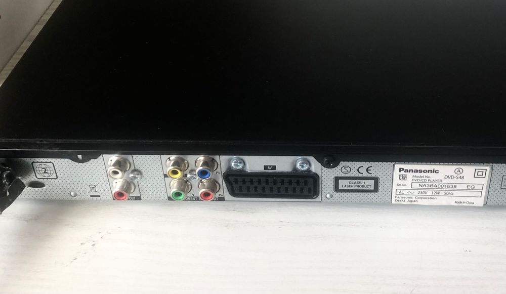 Panasonic DVD/CD Player модел DVD-S48