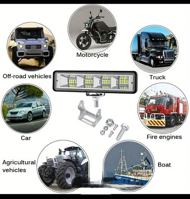 Светодиодные фары (ДХО)