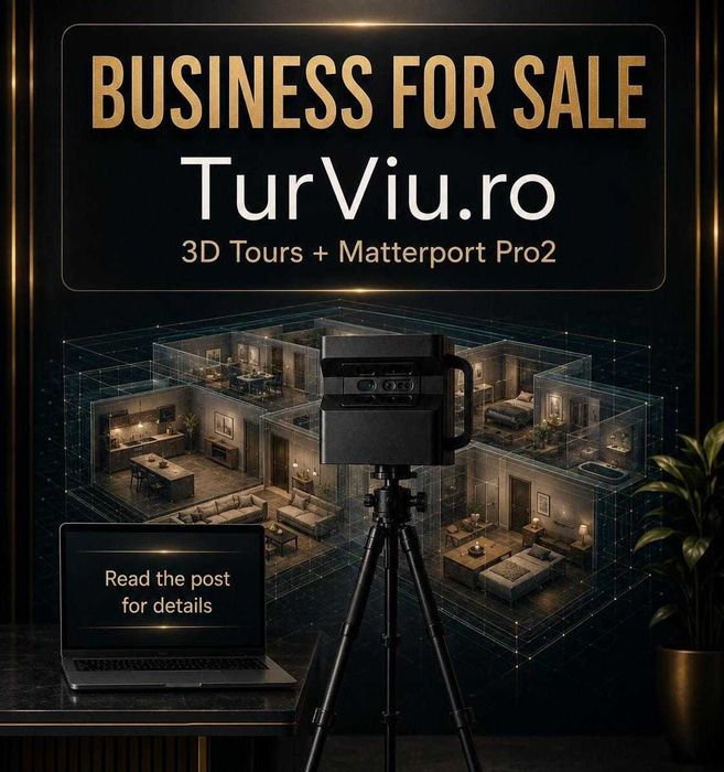 Afacere la cheie pentru Matterport tururi virtuale 3D | website profesional