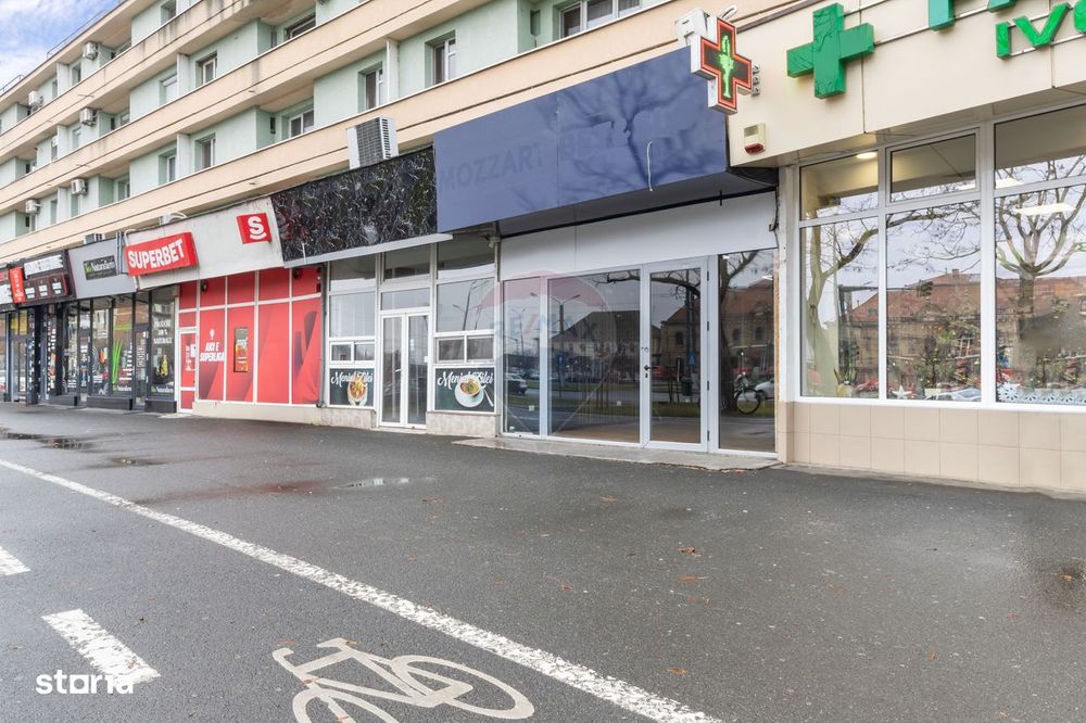 Spațiu comercial cu vad stradal de inchiriat in zona Piata Garii, Arad
