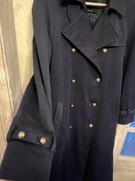 Vand trenci dama bleumarin Massimo Dutti