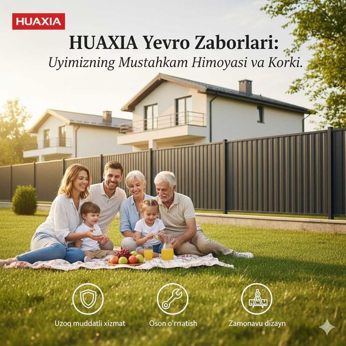 . Yevro zabor (Yashil rulon setka)