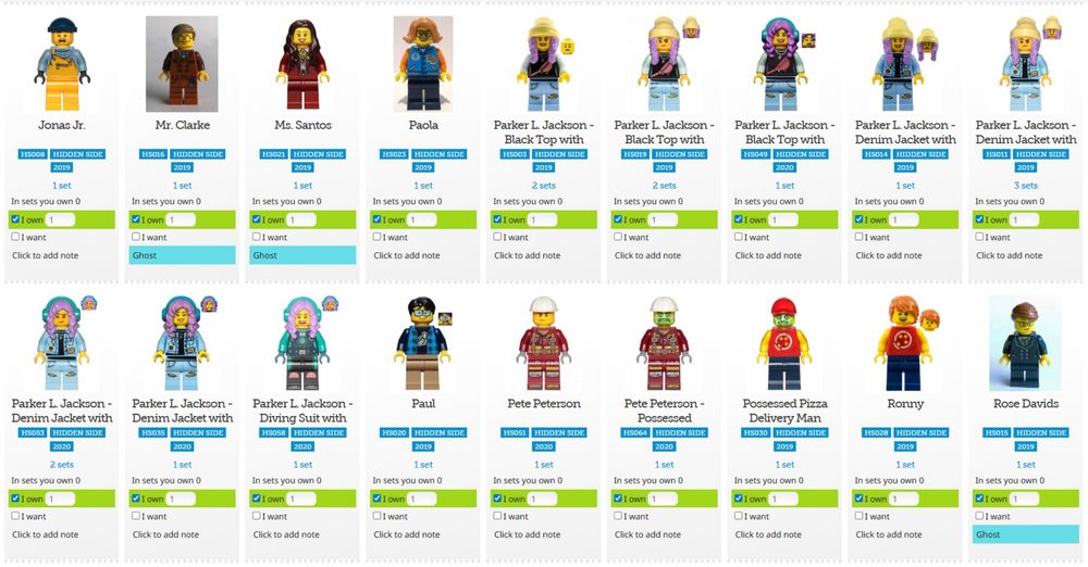 Продавам лего минифигурки